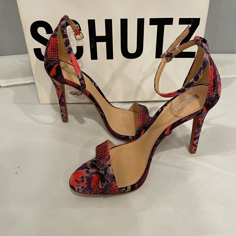 SCHUTZ Cadey Lee Ankle Straps Heels